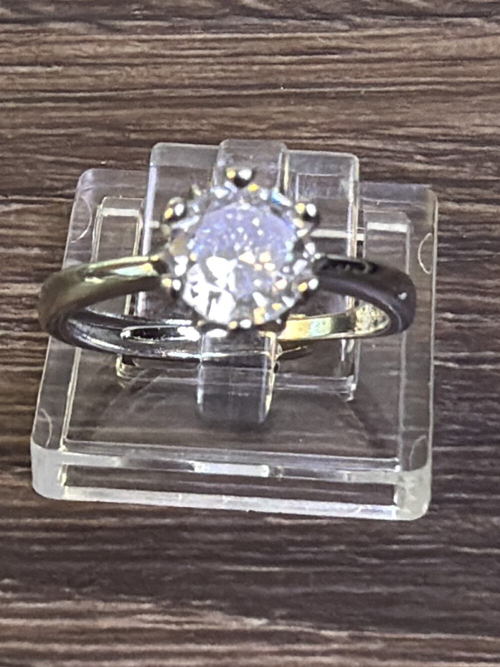 Vintage 925 Sterling Silver Purple Amethyst Oval Halo Cocktail Ring Size 5.5
